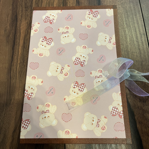 おすそ分けファイル いちごデザイン くまちゃん 作家様メモ ♡大量詰め合わせ おすそ分けファイル いちごデザイン くまちゃん 作家様メモ