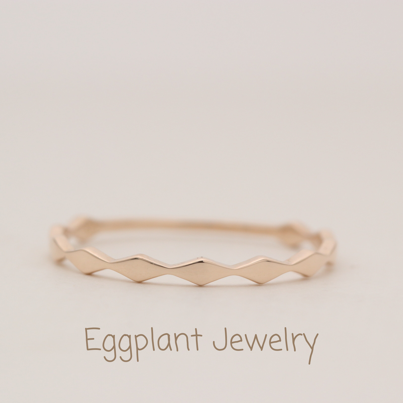 受注生産【K10】【K18YG】【K18PG】ツンツンリング