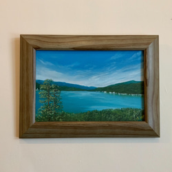 手描きの油絵作品》ヒマラヤ山脈マチャプチャレ 絵画 JO's art