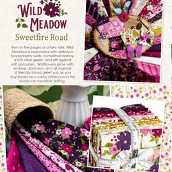 「Wild Meadow」moda Charm Pack (カットクロス42枚) Sweetfire Road 3枚目の画像