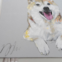 a dog / 柴犬のアート作品 2枚目の画像