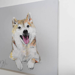 a dog / 柴犬のアート作品 4枚目の画像