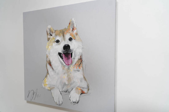 a dog / 柴犬のアート作品 4枚目の画像