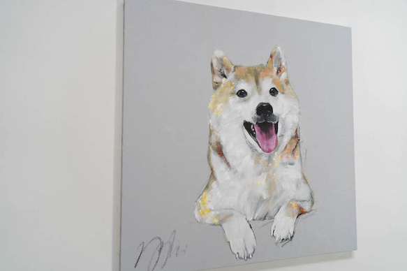 a dog / 柴犬のアート作品 3枚目の画像