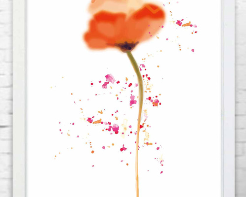 お花ポスター【手描き】 28fd93ebe96c4f9c39015ad39f3fd0