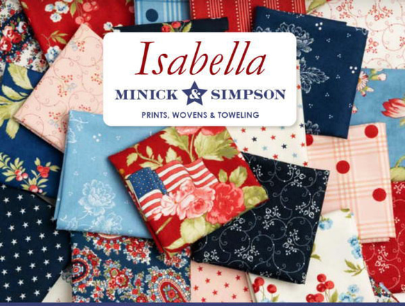 「Isabella」moda Charm Pack (カットクロス42枚) Minick ＆ Simpson 3枚目の画像