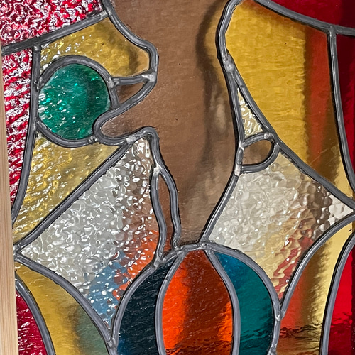 ステンドグラス窓 サーカスのこぐま その他インテリア雑貨 ステンド