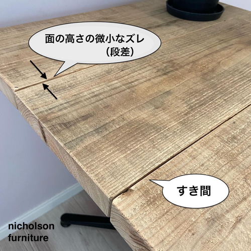 足場板 テーブルセット アイアン カフェテーブル鉄脚 アイアンカフェテーブル 足場板 | sweld design