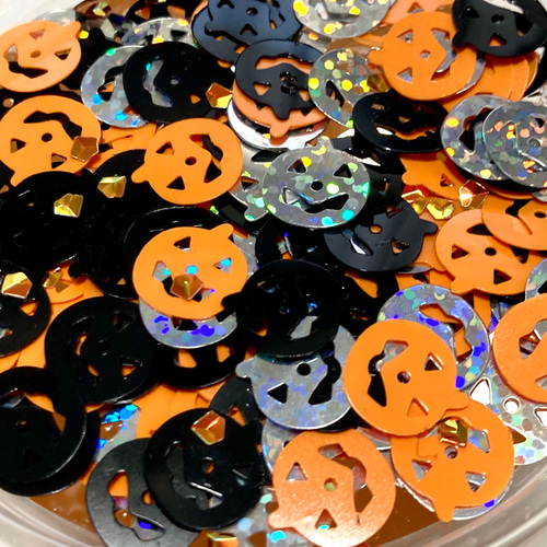 ハンドメイド スライム ハロウィンパーティー おもちゃ・人形 ORANGE