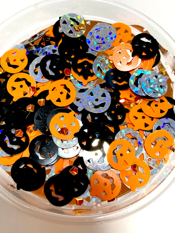 ハンドメイド スライム ハロウィンパーティー おもちゃ・人形 ORANGE