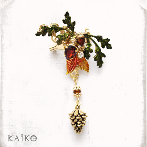 どんぐりです ブローチ三点まとめ dongri & donguri house ブローチ3点