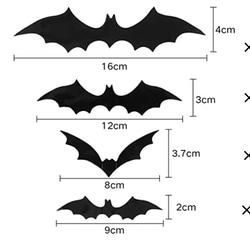 【コウモリステッカー6枚付き】即日発送⭐︎ハロウィンタペストリー　ハロウィン　Halloween 　ハロウィン飾り　 16枚目の画像