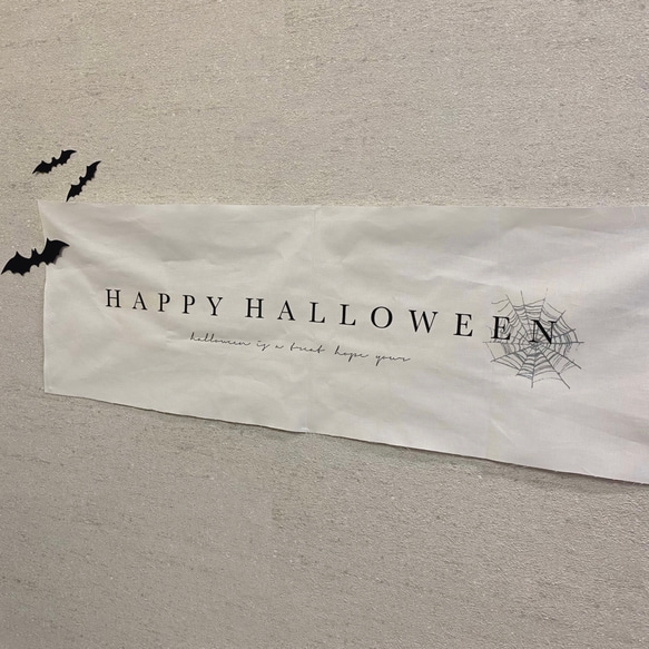 【コウモリステッカー6枚付き】即日発送⭐︎ハロウィンタペストリー　ハロウィン　Halloween 　ハロウィン飾り　 15枚目の画像