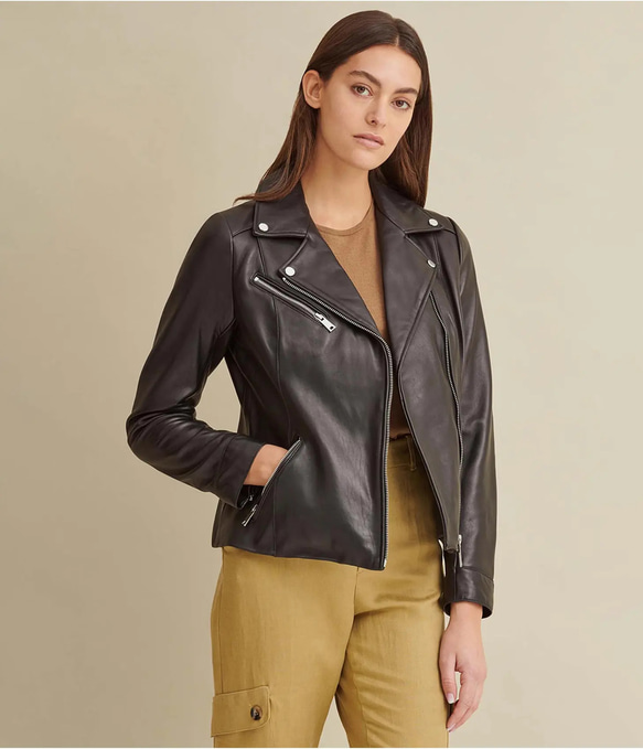 羊革クラシックなカジュアルジャケット Sheep Leather Classic Casual 