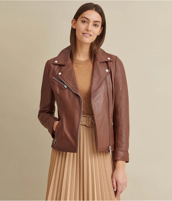 羊革クラシックなカジュアルジャケット Sheep Leather Classic Casual