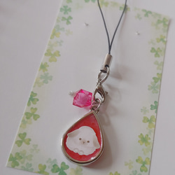 【ハンドメイド】うさぎ キーホルダー 3枚目の画像