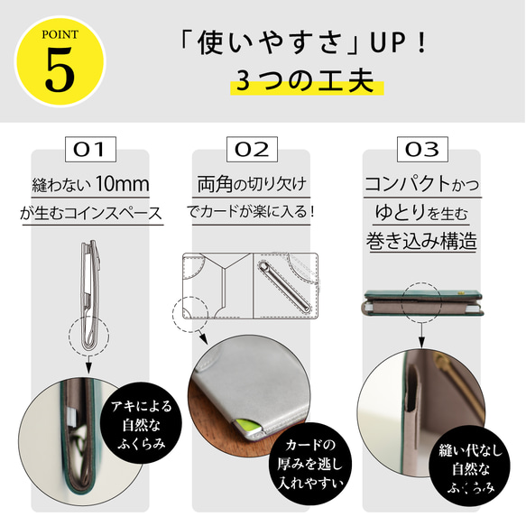 ＼なんと5,000円OFF／【秋の福袋・限定2セット】ミニ財布＆キーホルダー（カーキ） 9枚目の画像