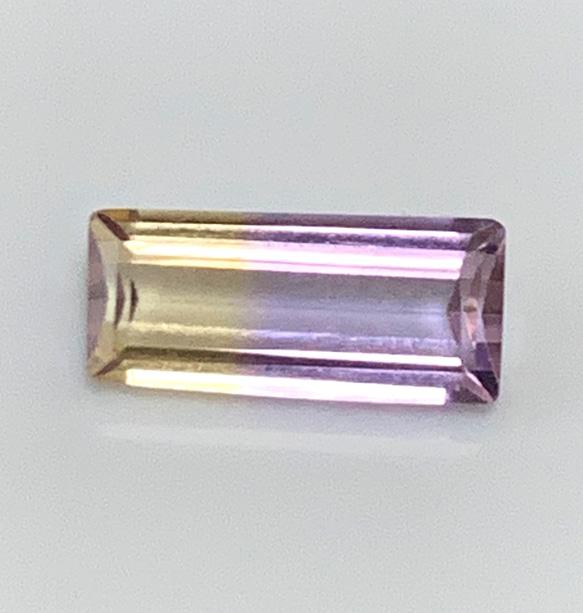 アメトリンルース　5.0x11.0mm 1.62ct 1枚目の画像