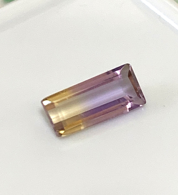 アメトリンルース　5.0x11.0mm 1.62ct 3枚目の画像