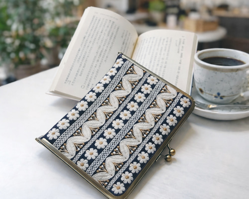 洋裁の先生が作る【ブックカバー】手帳カバー 選べる4サイズ（文庫本