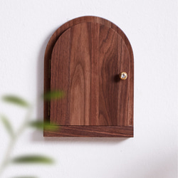 スイッチカバー　ドアの形　ウォールデコ　木製　インテリア 1枚目の画像