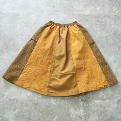 Chiguhagu 喇叭裙/橙色 第7張的照片