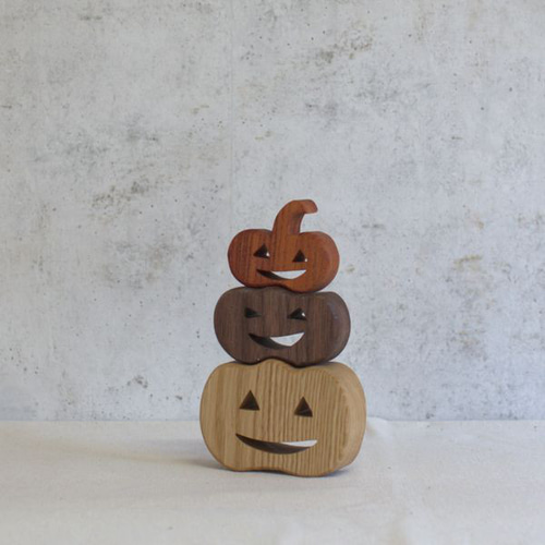 かぼちゃ3段 オブジェ｜ハロウィン ハロウィン飾り ゴースト お化け