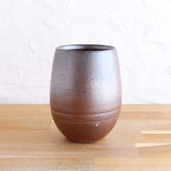 備前焼　たまごカップ（中）【B】【陶器・コップ・グラス】 1枚目の画像