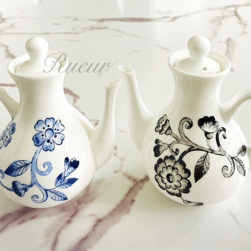 正統派シノワズリ柄 醤油さし（単品） 醤油差し Rueur 通販｜Creema  