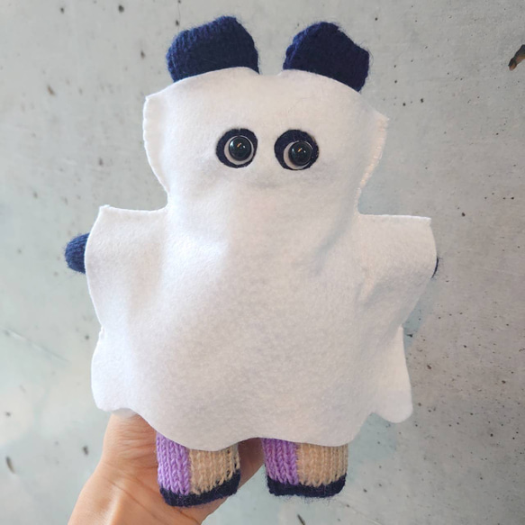 ぬいぐるみ あみぐるみ ハロウィン シーツおばけ コスチューム 