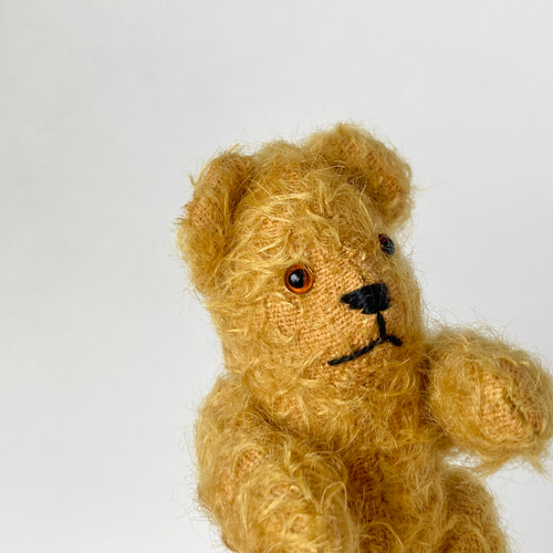 アンティーク　イエローテディベア 小さなピーナツベア　ピーナッツベア 17ce59e00fd911f5f5f1f56ad2b618