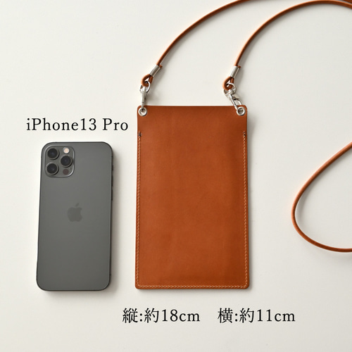 極美品 no brand ノーブランド carcru スマホショルダー スマホケース 斜め掛けOKショルダーポーチ ショルダーバッグ レザー ブラック ユニセックス【中古】 スマホポーチ レディース 斜め掛けバッグ スマホショルダーバッグ
