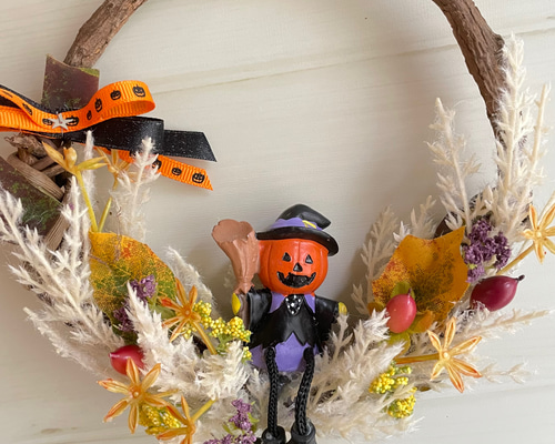 専用 113 ポップ ハロウィンリース フラワーリース ハロウィン 秋 かぼちゃ 専用 113 ポップ ハロウィンリース フラワーリース ハロウィン