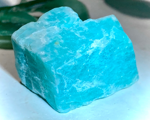 希望の石】アマゾナイト 原石 ラフストーン 天然石 東洋占星術師
