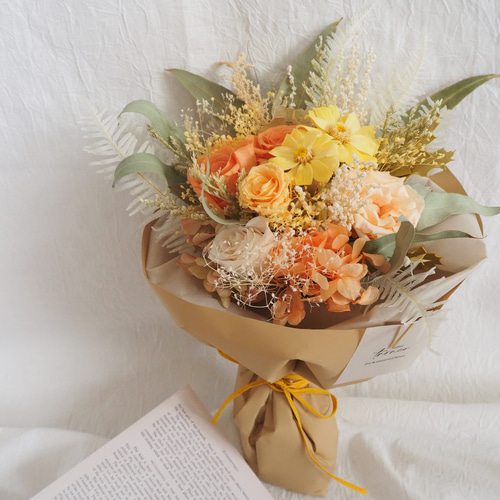 プリザーブドフラワーブーケ プリザーブドフラワーブーケ 枯れない花束 バレンタインブーケ