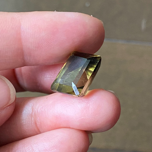 レア♢ナチュラルバイカラー・ スモーキーレモンクォーツ レモン