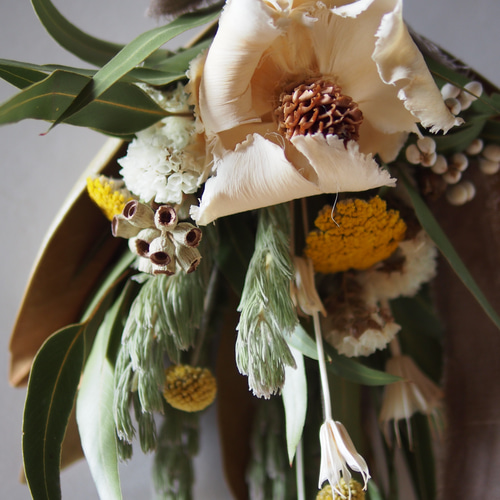 スワッグ　ドライフラワー  特大 ドライフラワースワッグ | 路地裏フラワー