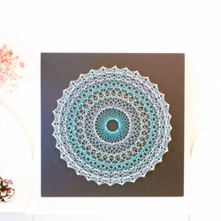 糸掛け曼荼羅アート】〜見る度に心が癒される糸掛けアート