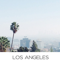 LOS ANGELES (ロサンゼルス）フォトグラフィー アートおしゃれポスター 2枚目の画像