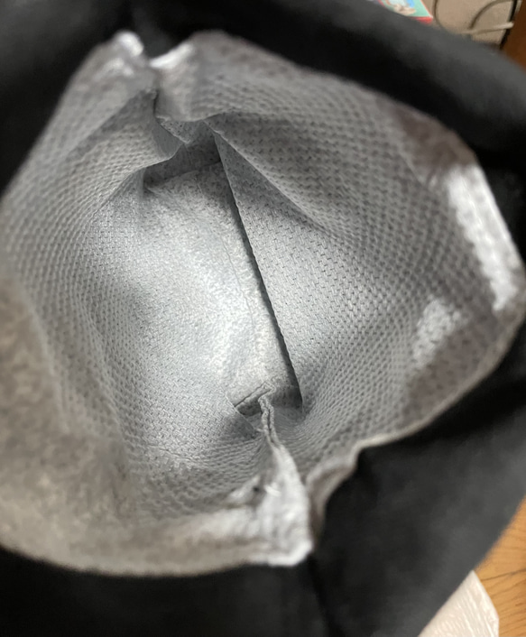 撥水帆布の消臭肉球マナーポーチ　口大きめ　7色からお選び下さい✨ 7枚目の画像