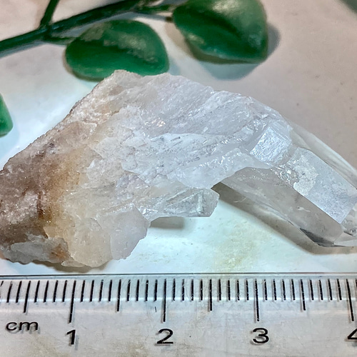 レインボー✨ヒマラヤ マニカラン産 水晶 ラフストーン 原石 天然石