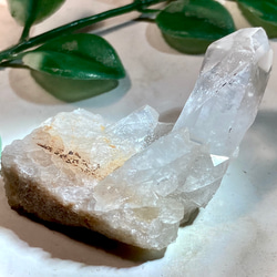 レインボー✨ヒマラヤ マニカラン産 水晶 ラフストーン 原石 天然石