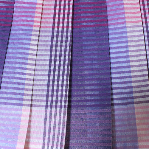 'イタリア製 ヴィンテージ ヨーロッパ スカート チェック プリーツ 高級 柄 古着 タータンチェック フリンジ 巻きデザイン ウール ロング丈