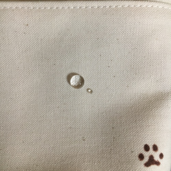 小型犬用　撥水帆布の消臭肉球マナーポーチ 5枚目の画像