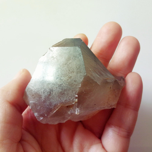 送料無料】ブルー◇ザギマウンテンクォーツ原石 天然石 HAYSTONE