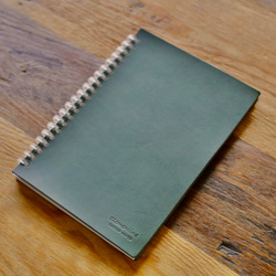 kohei shiomi【真鍮と本革のルーズリーフバインダー　A5サイズ】 真鍮と本革のルーズリーフ バインダー A5】ルーズリーフファイル