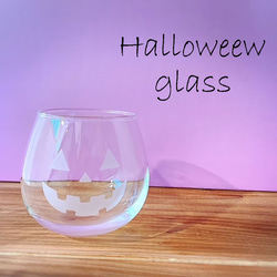 ハロウィン グラス　ゆらゆらグラス 320ml 1枚目の画像