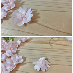 桜の花びら38ヶ直径約3cm【送料無料】 3枚目の画像