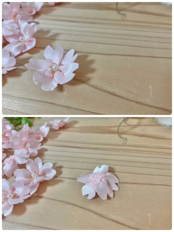 桜の花びら38ヶ直径約3cm【送料無料】 3枚目の画像