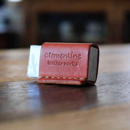 消しゴム レザーカバー（全6色） ペン・筆記用具 clementine 通販